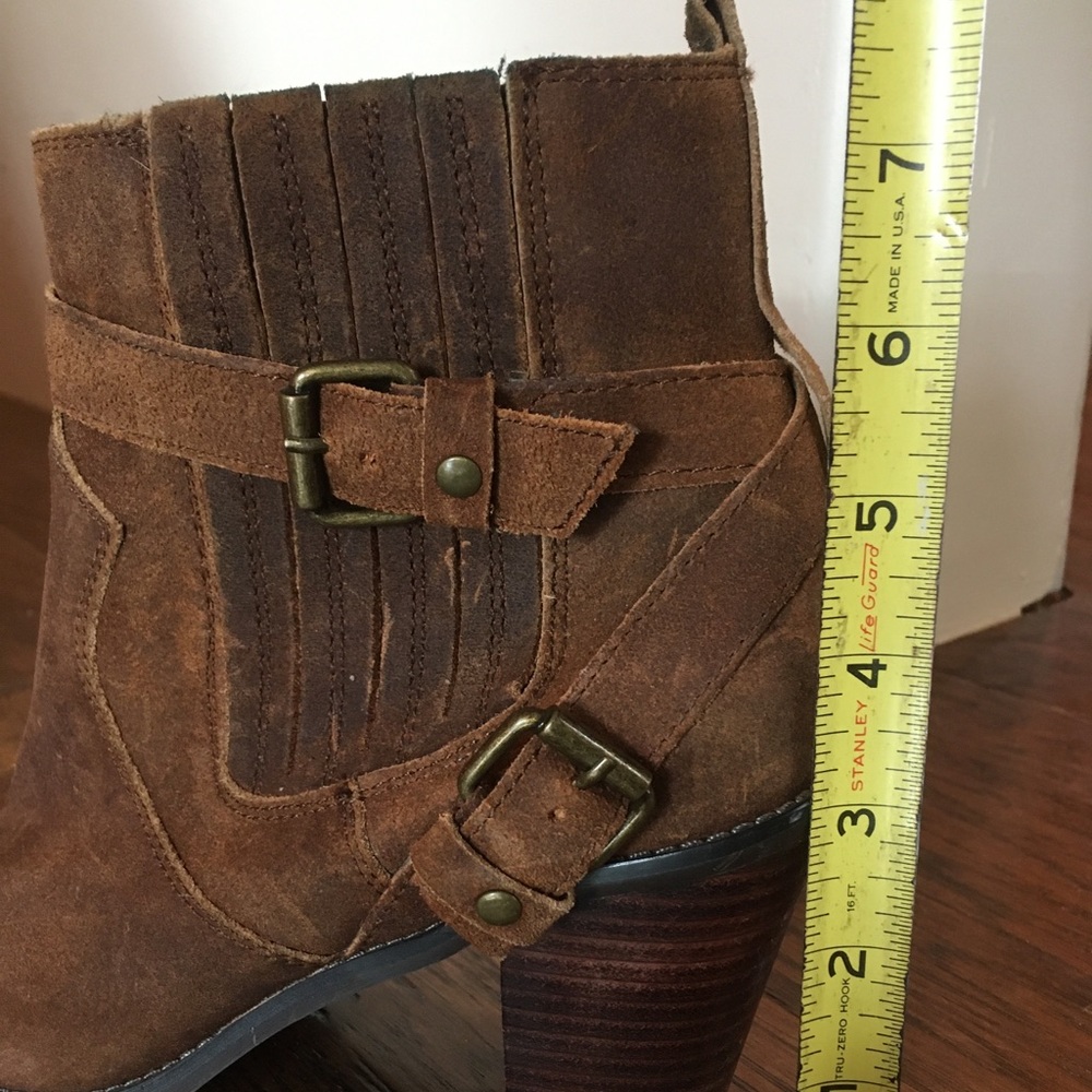 Very Volatile Brown Suede Booties - image 4